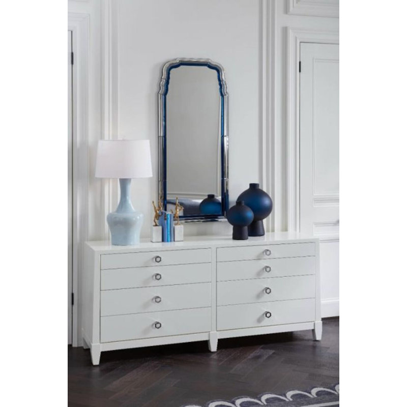 Madison 8 - Drawer Solid Wood Dresser, White