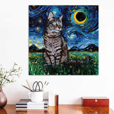 " Tiger Cat Night " by Aja Trier