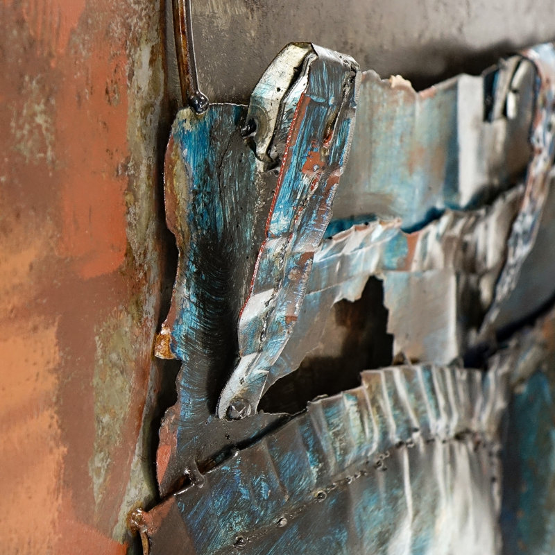 No Frame Painting on Metal
