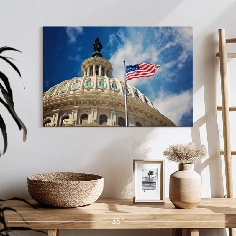 Lilie Washington DC Capitol Dome, H 16 po x l 24 po