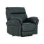 Fauteuil inclinable électrique Hudson en cuir avec port de chargement USB et de type C-779415628