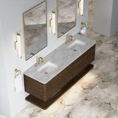 Allamari 72" W Double Vanity