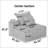 Modern Oversized Modular Sectional Sofa-1548415101