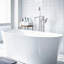 Bec de baignoire au sol avec inverseur et douchette-91901554
