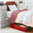 DormCo Texture Underbed Storage Bin with Wheels - Burgundy