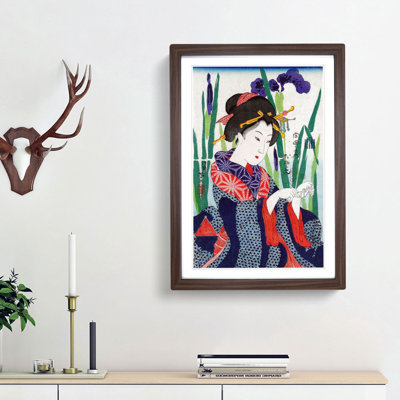 Osome by Tsukioka Yoshitoshi - Framed Print
