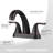 Centerset 2-handle Bathroom Faucet with Drain Assembly-97804579