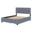 Lit à panneaux tapissier Seekha-419902484