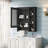 24 Inch 3-In-1 Wall Mount Bathroom Mirror Cabinet, Adjustable Shelf & Towel Bar Integrated Vanity Cabinet-337479971