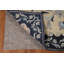 Tapis chinois à motif floral art déco 6 x 9