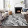 Premium Machine Washable Prisco Gray Rug