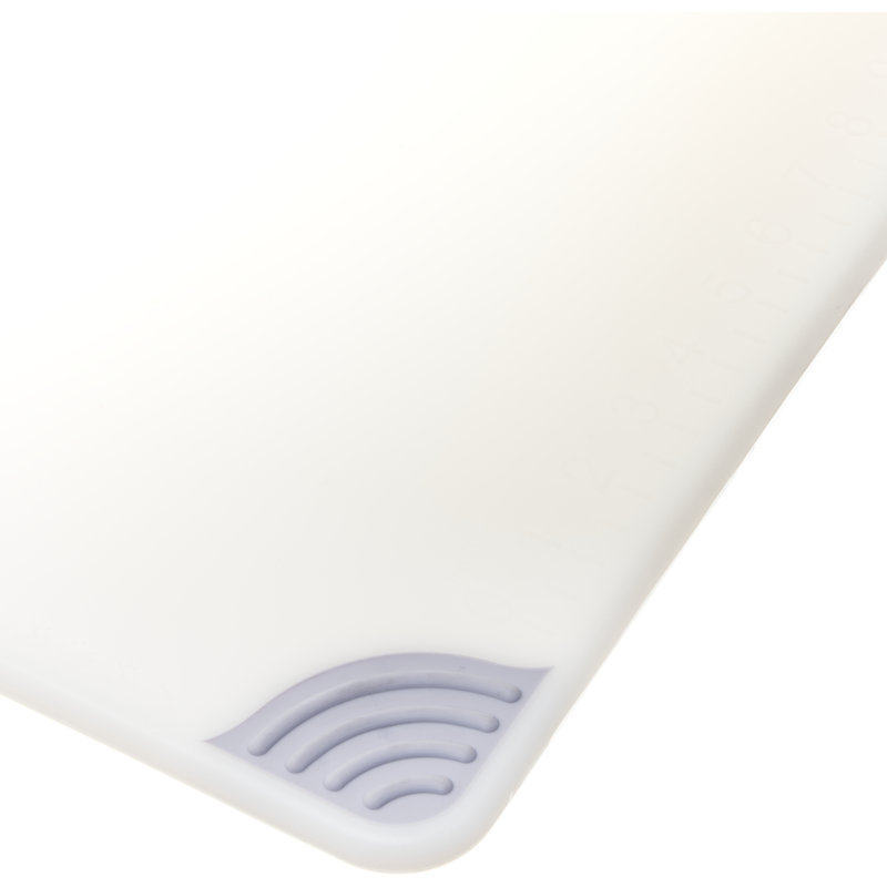 Planche à découper Saf-T-Grip, L 15 po x L 20 po, blanc