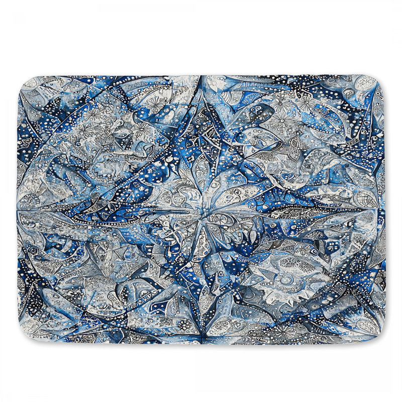 Tapis de salle de bain, L 24 po x l 17 po
