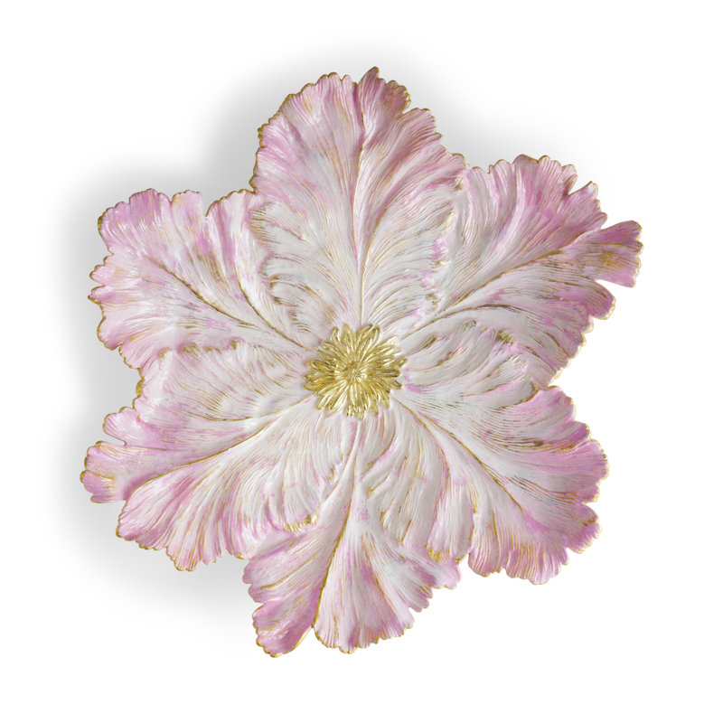 Tulip Centerpiece, Gold/Pink