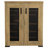 Mesh Door Accent Cabinet