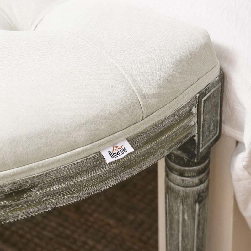Banc de bout de lit capitonné