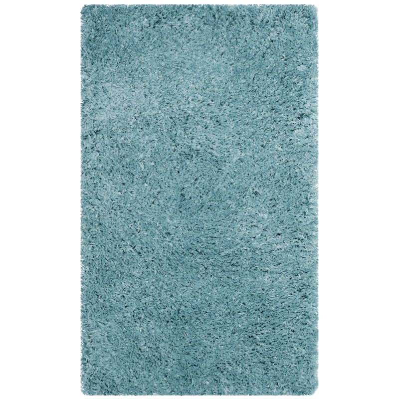 Aubre Solid Colour Area Rug, Rectangle 91 x 152 cm