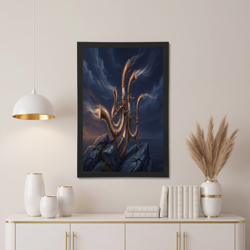 Art mural sur toile Steampunk, H 16 po x l 24 po