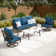 Asfand 5-7 - Person Patio Conversation Set with Swivel Lounge Chairs & Optional Ottoman