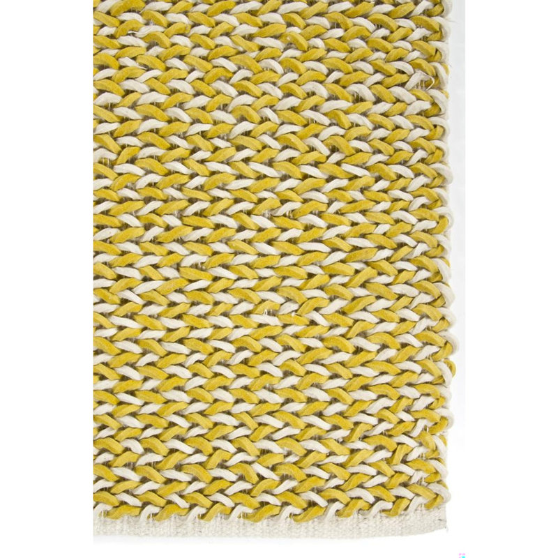 Milano Zigzag Rug, Yellow, Rectangle 5' x 7'6"