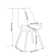 Milana 6 - Person Dining Set
