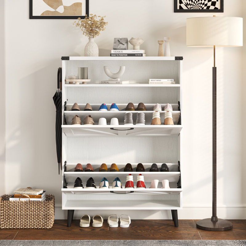 Armoire à chaussures, Blanc