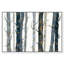 Nature et paysage derrière les bois - impression sur toile tendue-58120251-66932882
