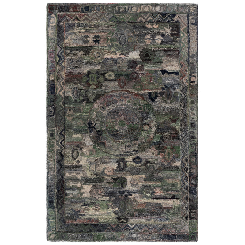 Anatolia 411 Hand Tufted Performance Oriental Rug, Rectangle 6' x 9'