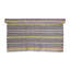 Tapis rayé en jute et coton
