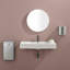 Miroir de salle de bain illuminé sans cadre