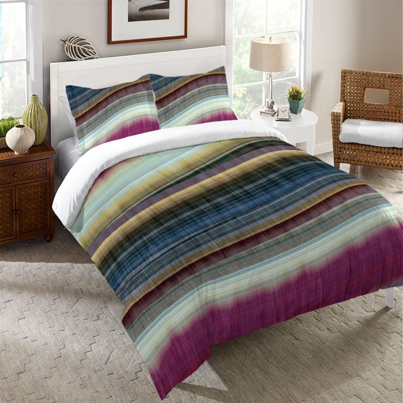 Housse de couette standard Laural Home Rumba, Taie décorative format double
