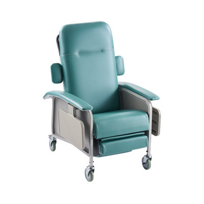 Fauteuil inclinable Geri, fauteuil Geri inclinable à 4 positions, fauteuil inclinable médical à 4 roulettes Trendelenburg