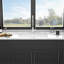 Lavabo de 32 po rectangulaire en céramique - blanc pour évier de cuisine blanc, avec une résistance exceptionnelle à l'usure