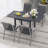 Latitude Run® Extendable Outdoor Dining Table 31.5 -63 Inches Patio Dining Table W/ All-weather Aluminum Frame Large Rectangular Table