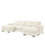 Canapé modulaire à assise profonde avec repose-pieds-1272053910