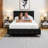 Herbal Fusion Collection Green Tea-Infused Polyester Memory Foam Mattress, Eastern King Size, White-1384727593-1385327014