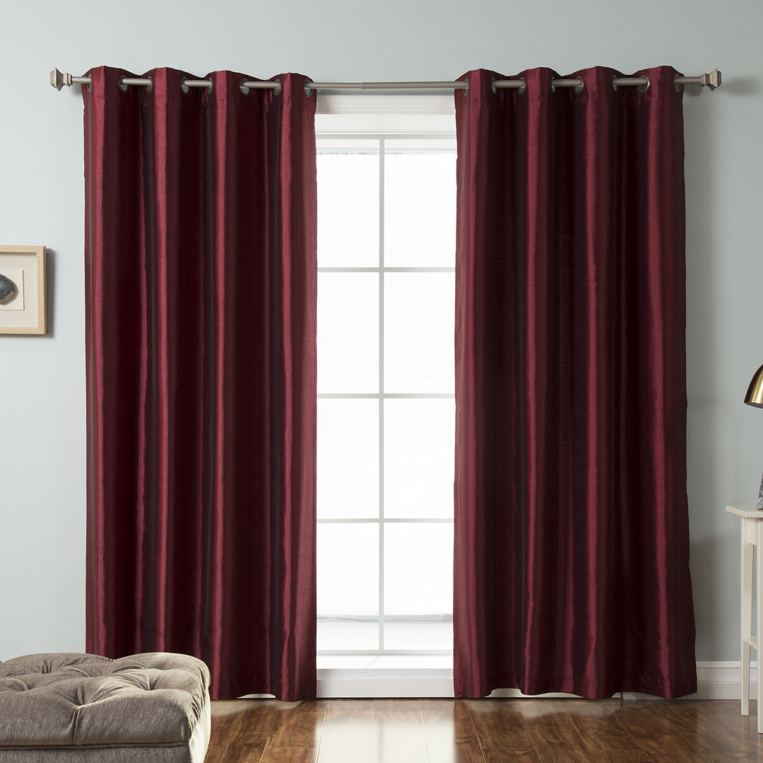 Cambree Polyester Blackout Curtain Pair (Set of 2) Astoria Grand Curtain 