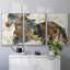 Gallop - 3 pièces, reproduction encadrée sur toile-1173058291-1173058286