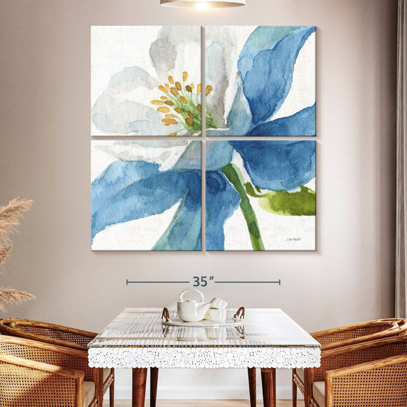 Jardin Harnek bleu et vert VI
