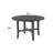 Kendric Rustic Gray Finish Dining Table