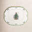 Spode Christmas Tree Sculpted Platter 19"