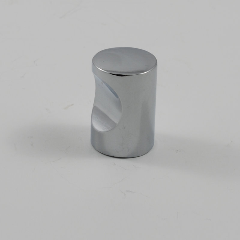 Poignée cylindrique 11/16 po de diamètre, Chrome poli