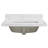 Jaen 25'' Stone Single Bathroom Vanity Top with Sink-92398336