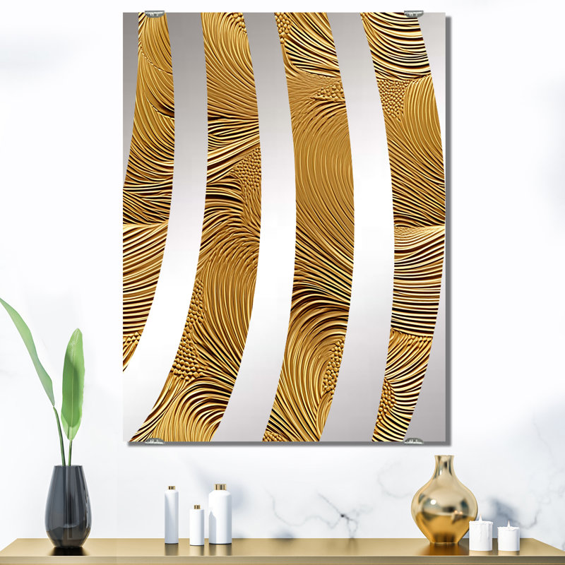 Pierson - Miroir mural en plumes MIR137188, 40 po x 30 po
