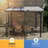 10 Ft. W X 10 Ft. D MetalPergola With Canopy-126756324