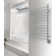 Radiant Large Curved Towel Warmer Hybrid Hardwired or Plug in