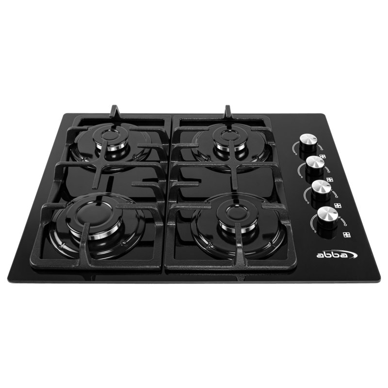 Plaque de cuisson au gaz naturel 23,6 po avec 4 brûleurs