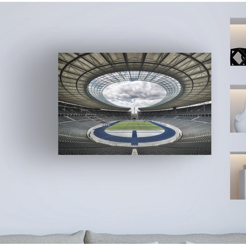 " Olympic Stadium Berlin " by Massimo Cuomo, 16" H x 24" W x 2" D