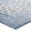Tapis marocain contemporain bleu / ivoire Chiara-97858248
