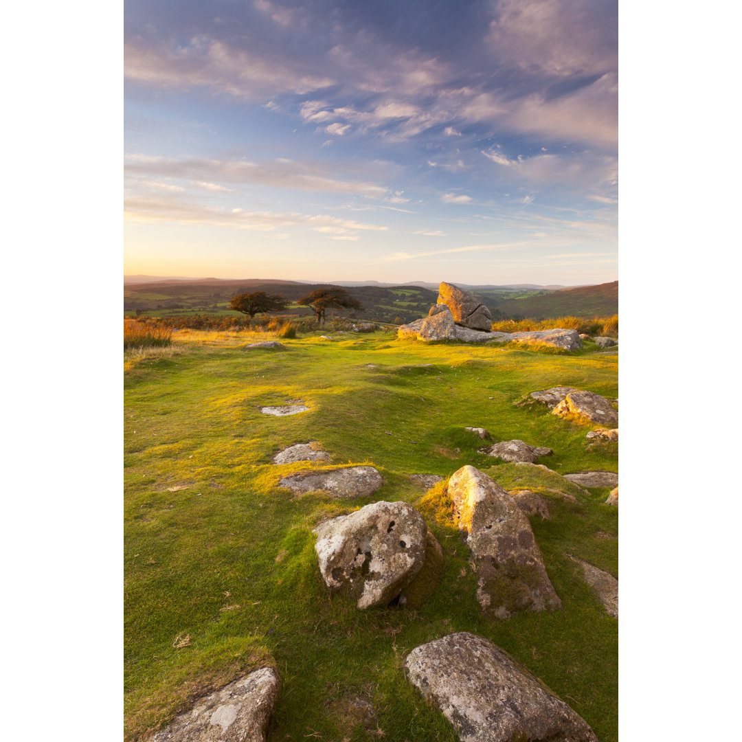 Combe Stone Tor von Rainbowjoe - Druck